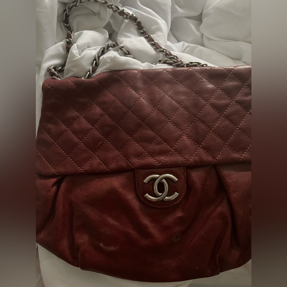 Chanel large Elastic CC Flap Bag